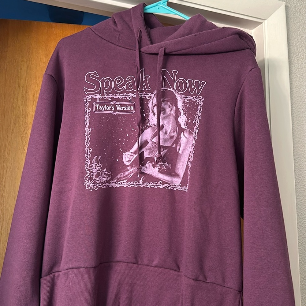Taylor swift speak now distressed hoodie